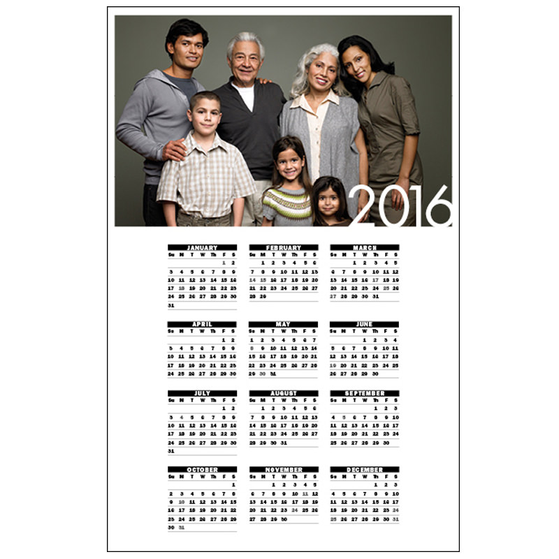 Single Page Calendar