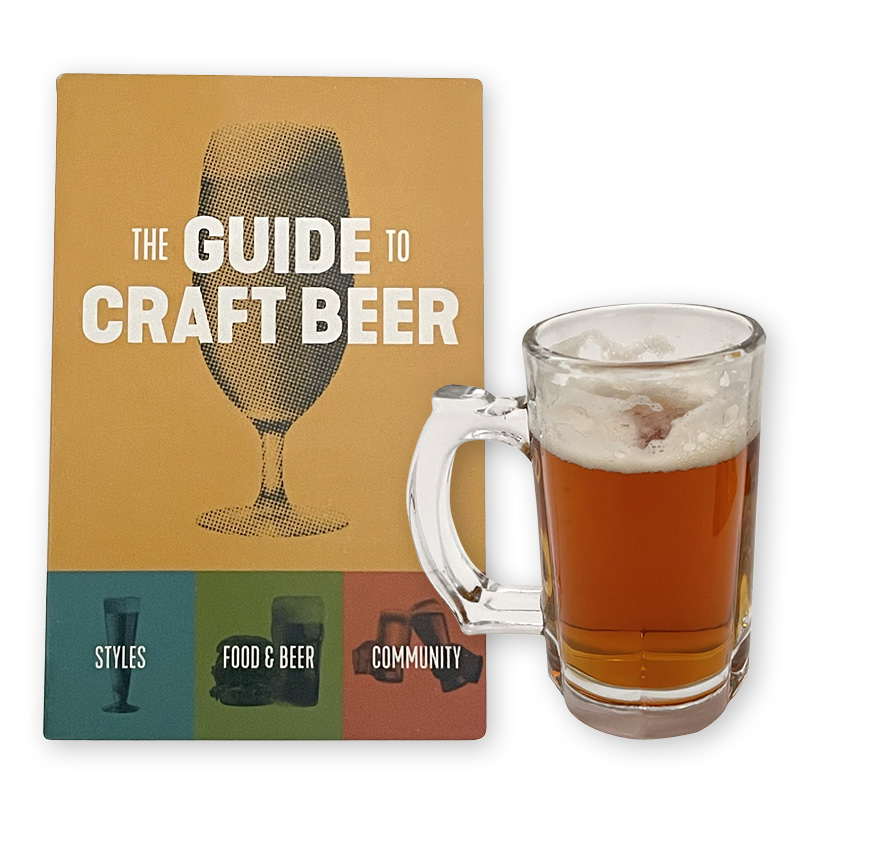 Guide to Craft Beer Book & Beer Mug