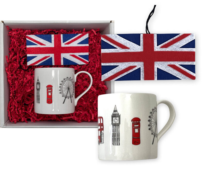 Mug & Flag Ornament