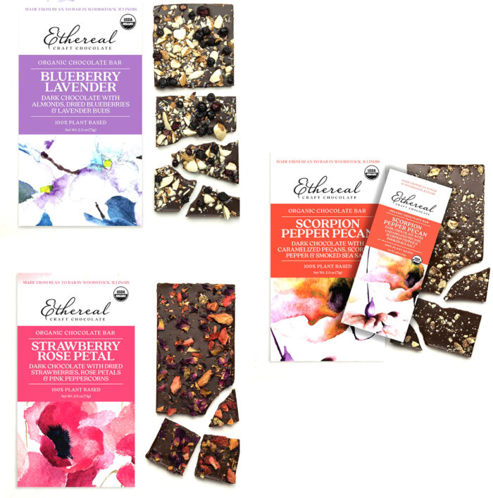 Ethereal Chocolates 3 Pack Valentines Box