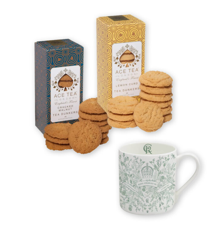 King Charles III Coronation Mug & Cookies​